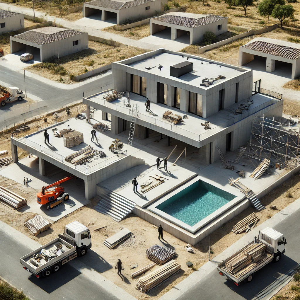 Errores comunes que duplican el presupuesto de construcción al edificar una casa en España.